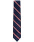 Фото #2 товара Men's Twill Bar Stripe Tie