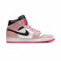 Фото #2 товара Кроссовки Nike Air Jordan 1 Mid Crimson Tint (Белый, Розовый)