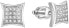 Фото #1 товара Серебряные серьги с цирконами AGUP1630S