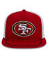 Men's Scarlet, White San Francisco 49ers Original Classic Golfer Adjustable Hat