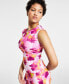 Фото #4 товара Women's Floral-Print Midi Dress, Created for Macy's