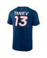 Men's Brandon Tanev Deep Sea Blue Seattle Kraken 2024 NHL Winter Classic Authentic Pro Name and Number T-shirt