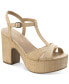 Фото #1 товара Women's Jillien Platform Block Heel Dress Sandals, Created for Macy's