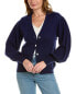 Фото #1 товара Scott & Scott London Bobble Wool & Cashmere-Blend Cardigan Women's Blue Xs