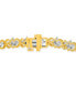 Фото #5 товара Diamond Cluster Link Bracelet (3 ct. t.w.) in 10k Gold