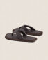 Фото #9 товара Comfort flat leather sandals