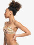 Roxy 281879 Printed Beach Classics Underwire Bralette Bikini Top , Size Small