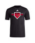 Фото #2 товара Men's Louisville Cardinals 2023/24 AEROREADY Homeland Plate Pregame T-Shirt