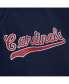 ფოტო #5 პროდუქტის Women's Navy St. Louis Cardinals Cooperstown Collection V-Neck Dress