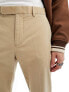 Polo Ralph Lauren Chester tailored cotton stretch chino trousers in tan Бежевый, W36 - фото #9