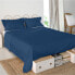 Top sheet HappyFriday Basic Navy Blue 240 x 270 cm