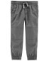 Фото #1 товара Бриджи для малышей Carter's Baby Elastic Waist Poplin Joggers