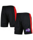 Фото #1 товара Men's Black LA Clippers Hardwood Classics Reload 2.0 Swingman Shorts