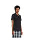 ფოტო #22 პროდუქტის Women's School Uniform Short Sleeve Feminine Fit Interlock Polo Shirt