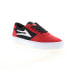 Фото #2 товара Lakai Manchester MS3220200A00 Mens Red Suede Skate Inspired Sneakers Shoes