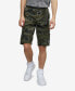 Фото #1 товара Men's Big and Tall Zippity Do Dah Cargo Shorts with Removable Belt, 2 Piece Set