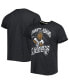 Фото #1 товара Men's Davante Adams Heathered Black Las Vegas Raiders Caricature Player Tri-Blend T-shirt