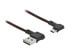 Фото #2 товара Delock USB2.0-Kabel A-TypC: 1m - schwarz/rot - 1 m - USB A - Micro-USB B - USB 2.0 - Black