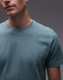 Topman regular essential t-shirt in washed green