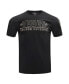 Фото #3 товара Men's Black Vegas Golden Knights Wordmark T-shirt