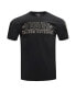 Men's Black Vegas Golden Knights Wordmark T-shirt Черный, L - фото #3