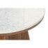 Centre Table DKD Home Decor Marble Acacia (70 x 70 x 43 cm)