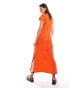 Фото #12 товара AllSaints Anna maxi dress in orange