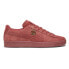 Фото #1 товара Puma Suede Reclaim Lace Up Mens Red Sneakers Casual Shoes 39325901