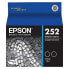 Epson 252 2pk Ink Cartridges - Black (T252120-D2)