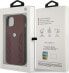 Фото #7 товара BMW Etui Bmw Bmhcp13Srsppr Iphone 13 Mini 5,4" Czerwony/Red Hardcase Leather Curve Perforate