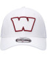 Фото #3 товара Men's White Washington Commanders Team White Out 39THIRTY Flex Hat