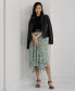 ფოტო #4 პროდუქტის Women's Floral Handkerchief Midi Skirt