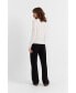 ფოტო #3 პროდუქტის Women's Chinti & Parker Pure Merino Ultra Fine Crew Neck Sweater