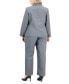 Фото #2 товара Классический костюм Le Suit с пиджаком на одну пуговицу и прямыми брюками