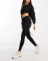 Фото #2 товара ASOS DESIGN Petite 2 pack leggings in black - BLACK