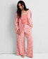 Фото #1 товара Women's 3-Piece. Fluid-Knit Pajama Set, Created for Macy's