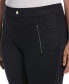 ფოტო #3 პროდუქტის Plus Size Pull-On Pant with Zip Detail