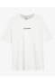 Фото #1 товара M Graphic Tee Oversize T-shirt Erkek Beyaz Tshirt S232404-100