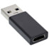 Фото #1 товара InLine USB 3.2 Gen.2 Adapter - USB-A male / USB-C female