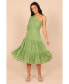 Фото #1 товара Women's Milla One Shoulder Tiered Midi Dress