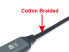 Фото #5 товара Equip USB-C to DisplayPort Premium Cable - M/M - 1.0m - 8K/60Hz - 1 m - USB Type-C - DisplayPort - Male - Male - Straight