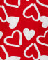 Adult 2-Piece Valentine's Day Hearts 100% Snug Fit Cotton Pajamas L