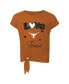 ფოტო #2 პროდუქტის Toddler Boys and Girls Texas Orange, Black Texas Longhorns Forever Love Team T-shirt and Leggings Set