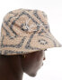 Фото #2 товара Karl Kani signature reversible bucket hat in beige paisley