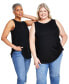 ფოტო #1 პროდუქტის Women's Layering Tank Top, XS-4X, Created for Macy's