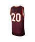Men's #20 Maroon Virginia Tech Hokies Replica Basketball Jersey