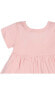 ფოტო #3 პროდუქტის Baby Girls' Pink Floral Short Sleeve Dresses, 2-Pack