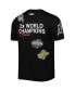 ფოტო #2 პროდუქტის Men's Black Florida Marlins Championship T-shirt