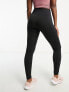 Фото #4 товара Hummel Clea seamless mid waist leggings in black