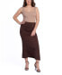 ფოტო #4 პროდუქტის Women's Foldable Waistband Relaxing to Wear Skirt